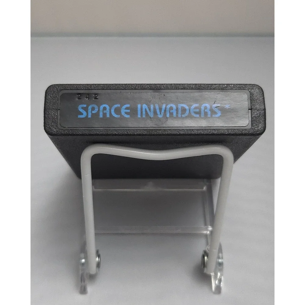 Space Invaders (1980 Atari 2600) Game Cartridge & Manual - Tested & Working!